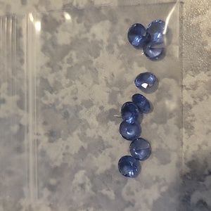 #B Crystals for Floating Locket Jewelry